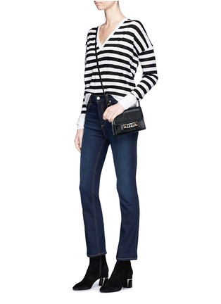 Figure View - Click To Enlarge -  - 'Hana' cropped flared jeans