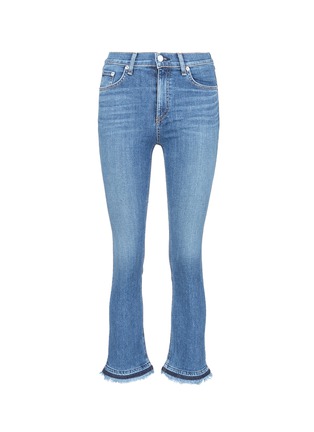 Main View - Click To Enlarge - RAG & BONE - 'Hana' letout cuff cropped skinny jeans