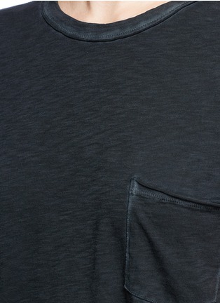 Detail View - Click To Enlarge - RAG & BONE - 'Vintage Crew' patch pocket slub jersey T-shirt