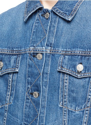 Detail View - Click To Enlarge - RAG & BONE - Frayed denim jacket