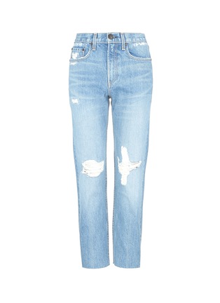 Main View - Click To Enlarge - RAG & BONE - 'Straight' distressed jeans