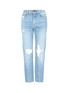 Main View - Click To Enlarge - RAG & BONE - 'Straight' distressed jeans