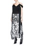 Figure View - Click To Enlarge - MATICEVSKI - 'Starry Night' sequin flared skirt
