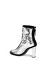 Detail View - Click To Enlarge - 73426 - 'Ruggente' geometric heel sequinned ankle boots