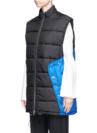 Front View - Click To Enlarge - 3.1 PHILLIP LIM - Button panel oversized puffer vest