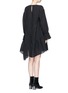 Back View - Click To Enlarge - 3.1 PHILLIP LIM - Ruffle floral jacquard dress