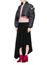Figure View - Click To Enlarge - 3.1 PHILLIP LIM - Detachable sleeve cropped puffer jacket