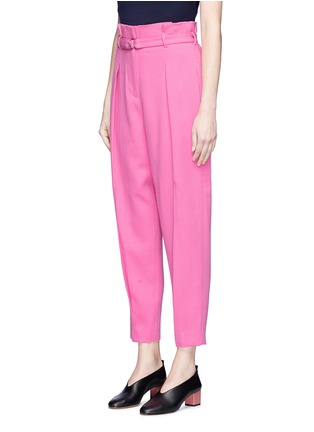 Front View - Click To Enlarge - 3.1 PHILLIP LIM - Belted high waist suiting pants