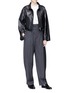 Figure View - Click To Enlarge - 3.1 PHILLIP LIM - Lambskin leather jacket