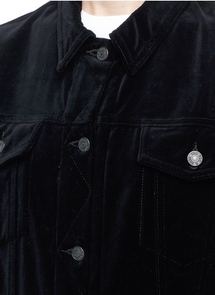 Detail View - Click To Enlarge - RAG & BONE - Velvet jacket