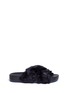 Main View - Click To Enlarge - FIGS BY FIGUEROA - 'Figomatic' faux fur slide sandals