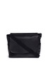 Main View - Click To Enlarge - MEILLEUR AMI PARIS - Basketweave leather messenger bag