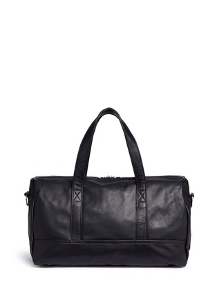 Detail View - Click To Enlarge - MEILLEUR AMI PARIS - 'Bel Ami' nappa leather duffle bag