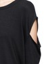 Detail View - Click To Enlarge - RAG & BONE - 'Slash' cold shoulder long sleeve T-shirt