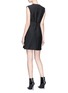 Figure View - Click To Enlarge - DION LEE - 'Loop' belted cargo suiting dress