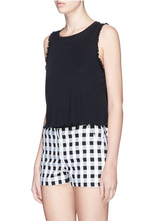 Front View - Click To Enlarge - TOPSHOP - Ruffle tank top
