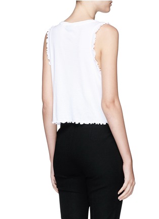 Back View - Click To Enlarge - TOPSHOP - Ruffle tank top