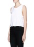 Front View - Click To Enlarge - TOPSHOP - Ruffle tank top