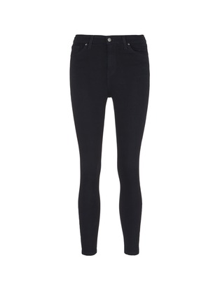 Main View - Click To Enlarge - TOPSHOP - 'MOTO' high waist ankle grazer Jamie jeans