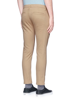 Back View - Click To Enlarge - TOPMAN - Skinny cropped cotton chinos
