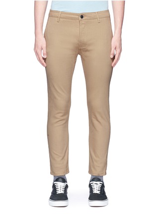Main View - Click To Enlarge - TOPMAN - Skinny cropped cotton chinos