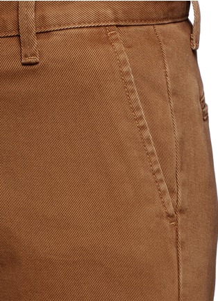 Detail View - Click To Enlarge - TOPMAN - Cotton gabardine chino shorts