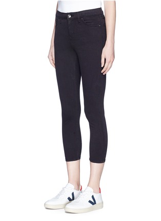 Front View - Click To Enlarge - TOPSHOP - 'MOTO' high waist ankle grazer Jamie jeans