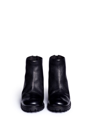 Front View - Click To Enlarge - MARSÈLL - 'Dente' leather ankle boots