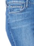 Detail View - Click To Enlarge - L'AGENCE - 'Angelique' studded cuff cropped jeans