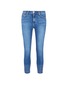 Main View - Click To Enlarge - L'AGENCE - 'Angelique' studded cuff cropped jeans