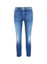 Main View - Click To Enlarge - L'AGENCE - 'Nicoline' cutoff cuff cropped skinny jeans