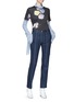 Figure View - Click To Enlarge - ACNE STUDIOS - 'Cleo' sash-cuff long sleeve T-shirt