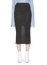Main View - Click To Enlarge - ACNE STUDIOS - 'Randa' alpaca-wool rib knit pencil skirt