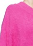 Detail View - Click To Enlarge - EMILIO PUCCI - One-shoulder angora wool blend sweater