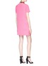 Figure View - Click To Enlarge - EMILIO PUCCI - Sequinned collar silk crepe dress