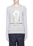 Main View - Click To Enlarge - MARC JACOBS - Double J logo foil print French terry sweatshirt