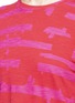 Detail View - Click To Enlarge - PROENZA SCHOULER - 'Horizontal Tape' print T-shirt