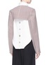 Back View - Click To Enlarge - STELLA MCCARTNEY - Check plaid wool blend jacket