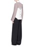 Figure View - Click To Enlarge - STELLA MCCARTNEY - Check plaid wool blend jacket