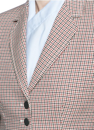 Detail View - Click To Enlarge - STELLA MCCARTNEY - 'Gael' houndstooth wool suiting jacket