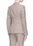 Back View - Click To Enlarge - STELLA MCCARTNEY - 'Gael' houndstooth wool suiting jacket