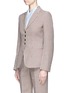 Front View - Click To Enlarge - STELLA MCCARTNEY - 'Gael' houndstooth wool suiting jacket