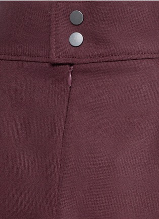 Detail View - Click To Enlarge - STELLA MCCARTNEY - High waist wool skorts