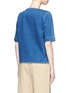 Back View - Click To Enlarge - STELLA MCCARTNEY - 'Stubbs' horse painting fade denim top