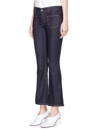 Front View - Click To Enlarge - STELLA MCCARTNEY - Flared denim pants