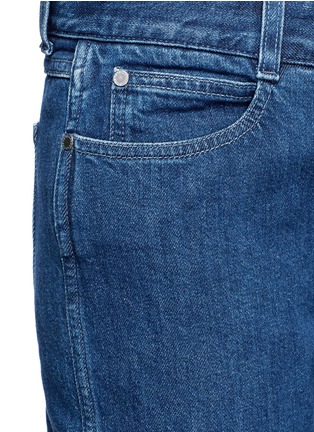 Detail View - Click To Enlarge - STELLA MCCARTNEY - Star velvet flock skinny jeans