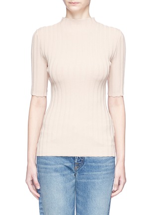 Main View - Click To Enlarge - C/MEO COLLECTIVE - 'Mind Reader' wide rib knit sweater