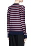 Back View - Click To Enlarge - ÊTRE CÉCILE - Stripe Merino wool boyfriend sweater