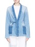 Main View - Click To Enlarge - DENHAM - Washed active denim kimono jacket
