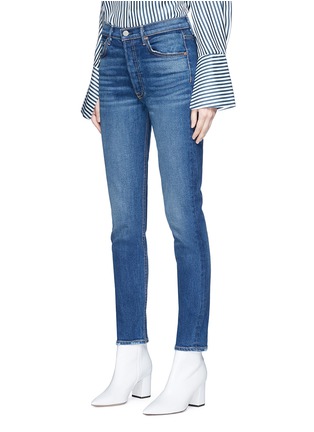 Front View - Click To Enlarge - GRLFRND - 'Karolina' high rise skinny jeans